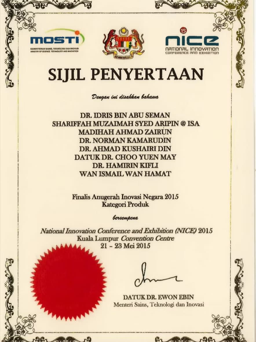 Finalist Anugerah Inovasi Negara 2015